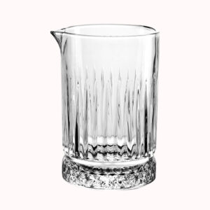 כוס ערבוב זכוכית פסים 750מל
