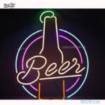 שלט ניאון beer