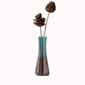 אגרטל עם זיגוג פלאמבה-צוואר צר 1