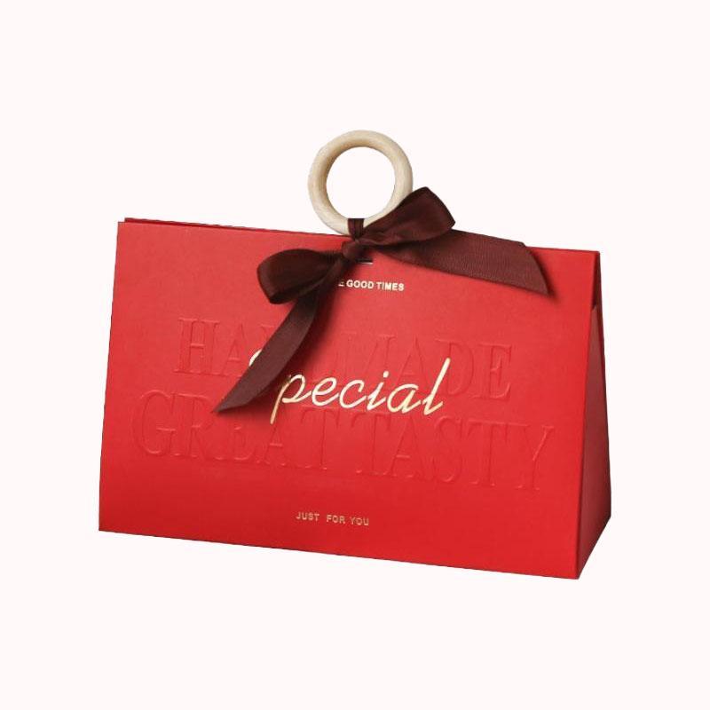 קופסת ממתקים למתנה של 10 יחידות - אדומה 1