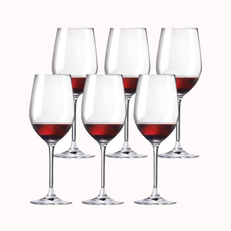 שישיית כוסות יין 350 מ"ל 1