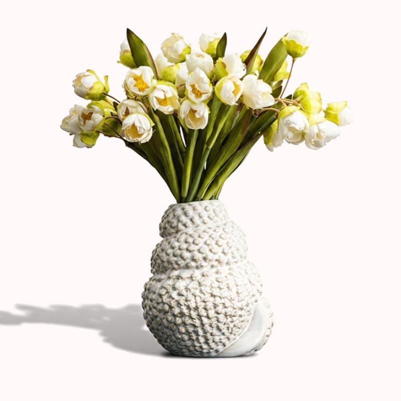 אגרטל פורצלן בצורת חילזון 1