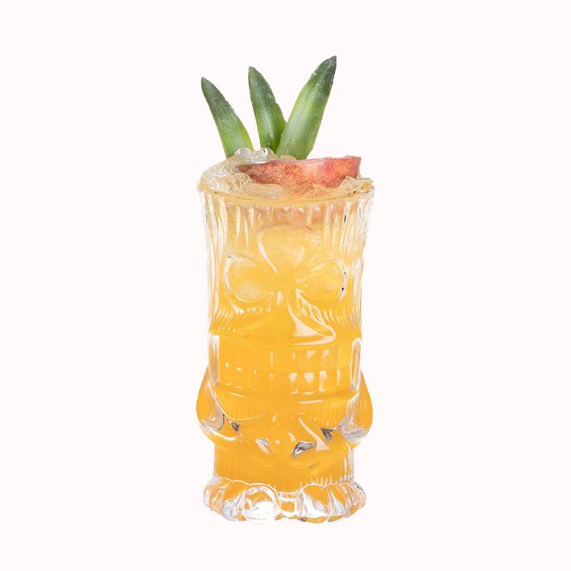 כוס טיקי זכוכית פוקר פייס 1