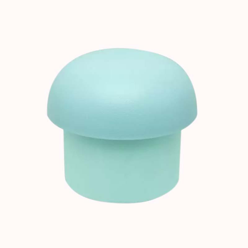 תבנית סיליקון להכנת קוביות קרח בצורת פטרייה - תכלת 1