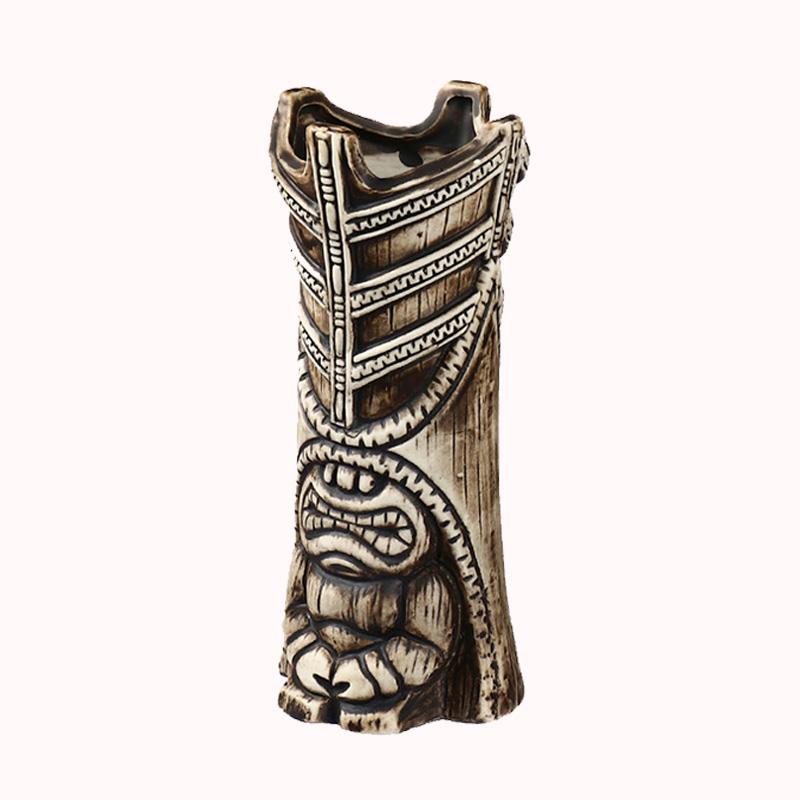 כוס טיקי ציף דמוי אבן 1