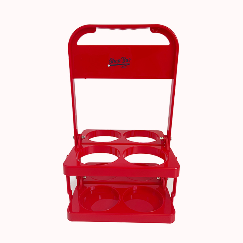 מגש בירה 4 יח - אדום 1