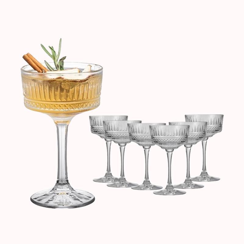 כוס קופ רחבה עיטורים - 6 יח' 1