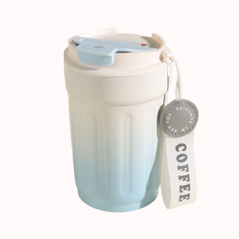 כוס שתייה חמה אומברה - כחול 1