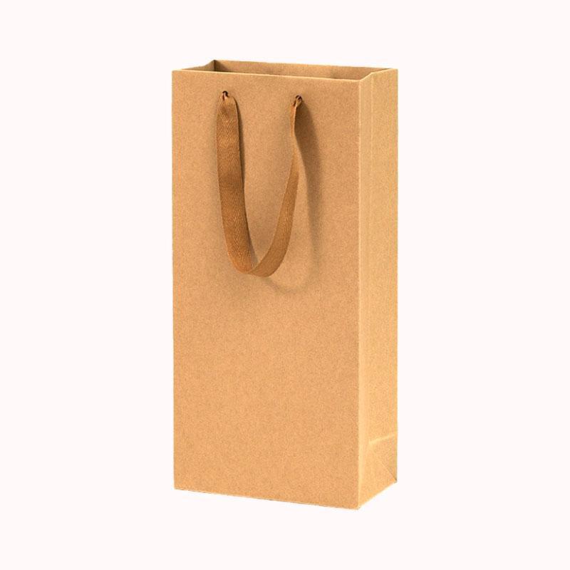 שקית קרטון קשיח קראפט חום 35/17/11 -25 יח' 1