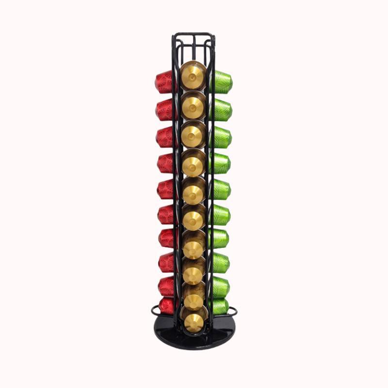 מעמד קפסולות קפה מסתובב ל-40 יחידות 1