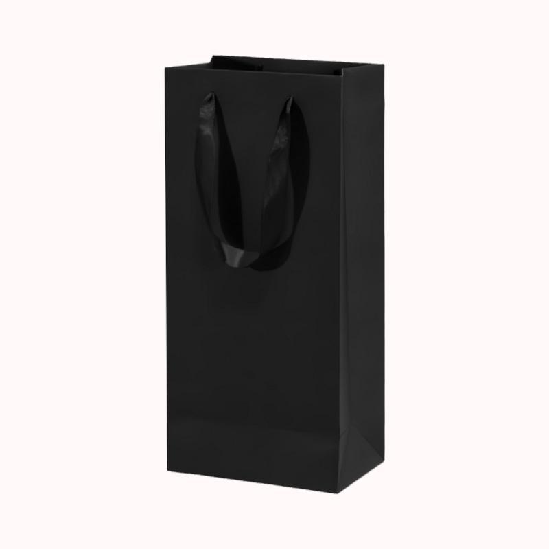 שקית קרטון קשיח שחור 35/17/11 - 25 י"ח' 1