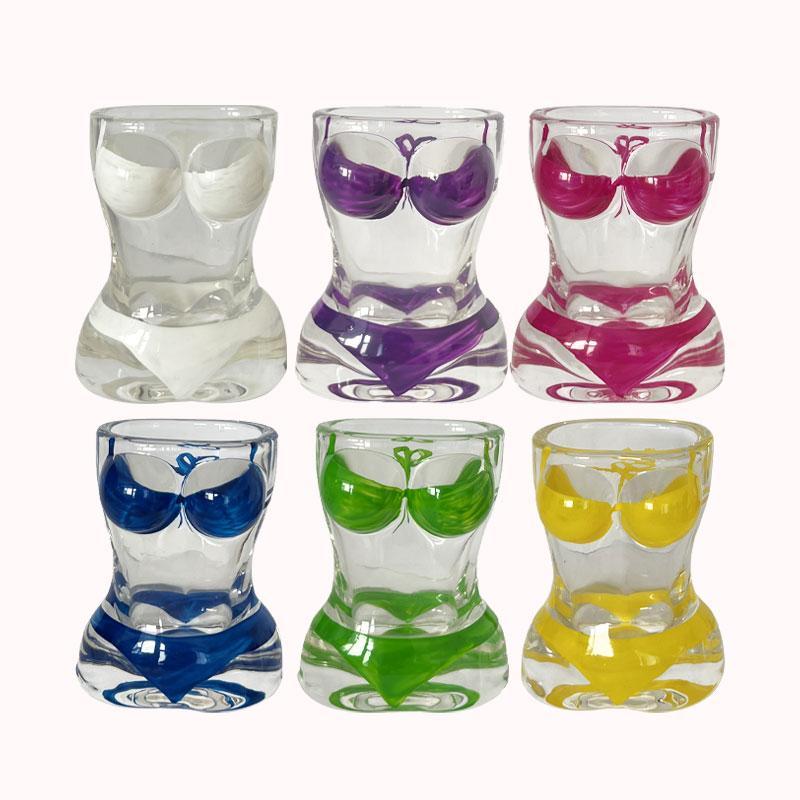 סט כוס צייסר ביקיני 6 יח 1