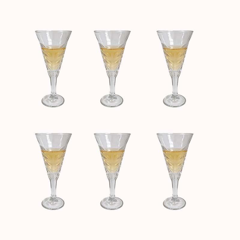 כוס שמפניה גבוהה מהודרת 6 יח 1