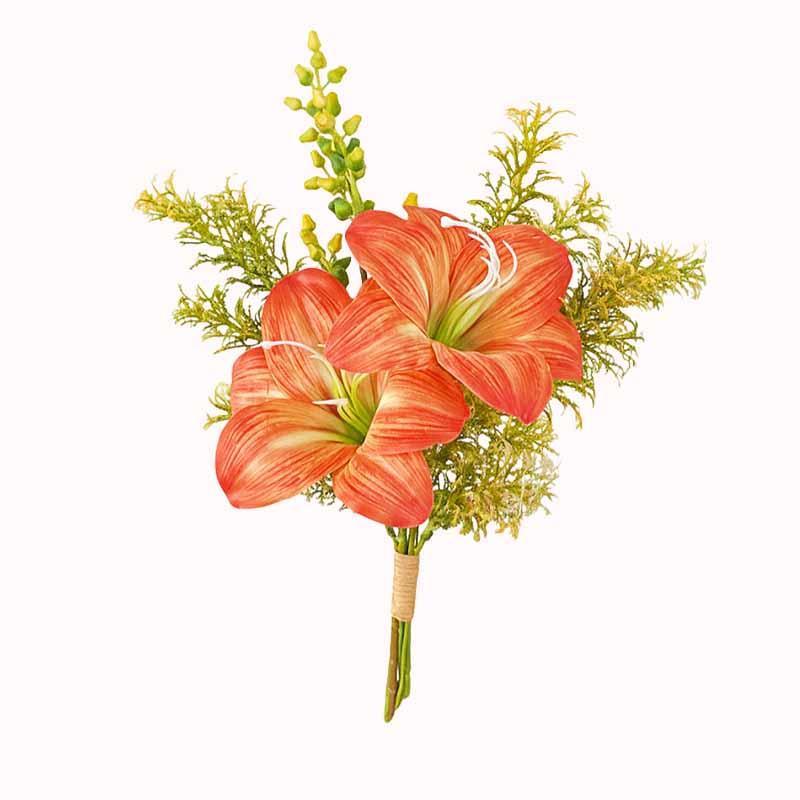 פרחים דקורטיביים במראה טבעי - אמריליס ווניל 1