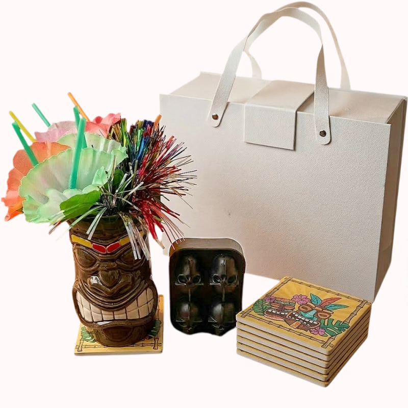 מארז הטיקי המושלם אביזרי קוקטיילים חיוך רחב 1