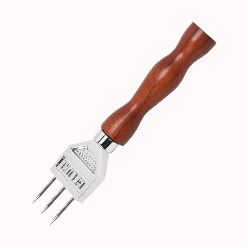 פלדת אל חלד עם שלושה שיניים קרח-נחושת 1