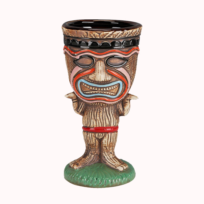 כוס טיקי שבט אפריקאי 1