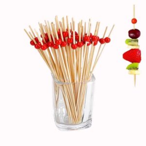 קיסמים חרוזי אדום 100 יחידות 1